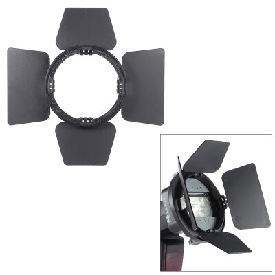 SGA-BD4 Four-leaf Speedlite Flash Light Photography Barndoor Accessory for Nikon Canon Yongnuo Godox Sigma Andoer Neewer Vivitar
SGA-BD4 Four-leaf Speedlite Flash Light Photography Barndoor Accessory for Nikon Canon Yongnuo Godox Sigma Andoer Neewer Vivitar