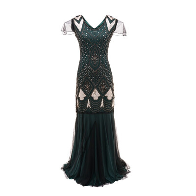 〖Follure〗Women Vintage 1920s Bead Fringe Sequin Embellished Party Flapper Gatsby Dress
〖Follure〗Women Vintage 1920s Bead Fringe Sequin Embellished Party Flapper Gatsby Dress