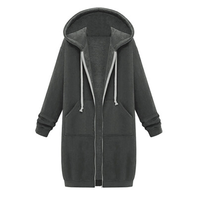 Autumn Winter Women Casual Long Zipper Hooded Jacket Plus Size Hoodies Sweatshirt Vintage 3 Long Sleeve Outwear Hoody Coat
Autumn Winter Women Casual Long Zipper Hooded Jacket Plus Size Hoodies Sweatshirt Vintage 3 Long Sleeve Outwear Hoody Coat