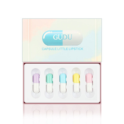 5pcs Capsule Small Lipstick Set Waterproof Non-Stick Cup Moisturizing Matte Lipstick Kit
5pcs Capsule Small Lipstick Set Waterproof Non-Stick Cup Moisturizing Matte Lipstick Kit