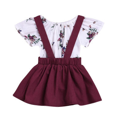 Infant baby kid´s girls cotton short-sleeved round neck printed printing jumpsuit with skirt 2 pcs
Infant baby kid´s girls cotton short-sleeved round neck printed printing jumpsuit with skirt 2 pcs