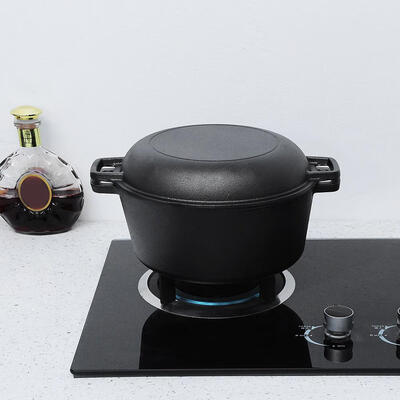 Greensen 2 in 1 Seasoned Cast Iron Double Dutch Oven Combo CookerDouble Dutch Oven Cast Iron Double Dutch Oven
Greensen 2 in 1 Seasoned Cast Iron Double Dutch Oven Combo CookerDouble Dutch Oven Cast Iron Double Dutch Oven
