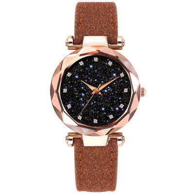 Starry Sky Women Watches Fashion Leather Band Diamond Star Watch Ladies Quartz Wristwatch Female Luxury Clock Reloj Mujer
Starry Sky Women Watches Fashion Leather Band Diamond Star Watch Ladies Quartz Wristwatch Female Luxury Clock Reloj Mujer