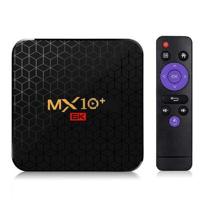MX10 Intelligent STB Set Top Box 6K Wifi Media Player TV Receiver Network TV Set-top Box Android 9 ALLWINNER H6 4096 2160 4GB R
MX10 Intelligent STB Set Top Box 6K Wifi Media Player TV Receiver Network TV Set-top Box Android 9 ALLWINNER H6 4096 2160 4GB R