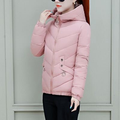 Tailored Fashion Women Winter Warm Hooded Cotton Winter Jacket Solid Long-Sleeved Coat
Tailored Fashion Women Winter Warm Hooded Cotton Winter Jacket Solid Long-Sleeved Coat