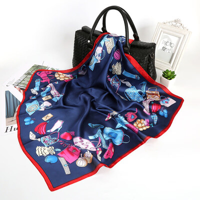 Korean version of autumn&winter wild scarf dual-use shawl womens bib wild fashion printing silk scarves sunscreen
Korean version of autumn&winter wild scarf dual-use shawl womens bib wild fashion printing silk scarves sunscreen