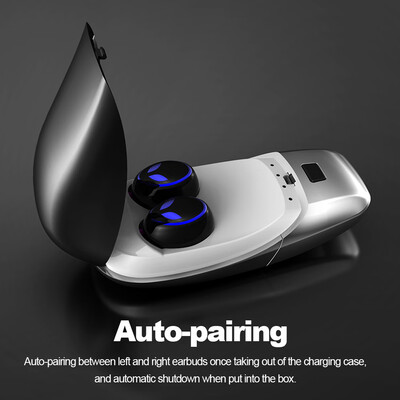 E8 Mini TWS Headphones In-ear Headsets Wireless Bluetooth V50 Earphones IPX5 Waterproof with 450mAh Charging Box
E8 Mini TWS Headphones In-ear Headsets Wireless Bluetooth V50 Earphones IPX5 Waterproof with 450mAh Charging Box