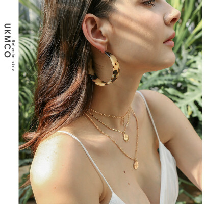 NeillieN Acetic acid earrings acrylic Earrings personality Bohemian earrings tortoise leopard earring ear pendantsearbob
NeillieN Acetic acid earrings acrylic Earrings personality Bohemian earrings tortoise leopard earring ear pendantsearbob