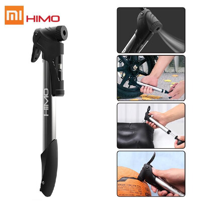 Xiaomi HIMO 21mm Mini Bicycle Pump 6 Bar High Pressure Folding Alloy Mountain Bike Tyre Pump Inflator for Inflatable Basketball Bi
Xiaomi HIMO 21mm Mini Bicycle Pump 6 Bar High Pressure Folding Alloy Mountain Bike Tyre Pump Inflator for Inflatable Basketball Bi