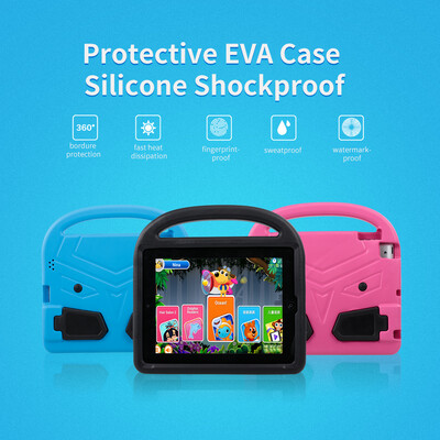 Protective EVA Case for iPad 234 Silicone Shockproof Handle Case Screen Protector for Kids Pink
Protective EVA Case for iPad 234 Silicone Shockproof Handle Case Screen Protector for Kids Pink
