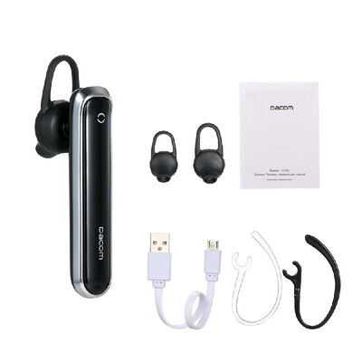 Dacom M19 Business BT Earphone Wireless Headset BT42 Hands Free with Microphone for Xiaomi Samsung iPhone Black
Dacom M19 Business BT Earphone Wireless Headset BT42 Hands Free with Microphone for Xiaomi Samsung iPhone Black