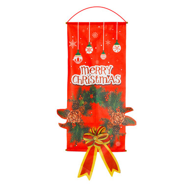 Toponeto Christmas Fabric Hanging Flags Wall Atmosphere Dress Up Home Party Ornament
Toponeto Christmas Fabric Hanging Flags Wall Atmosphere Dress Up Home Party Ornament