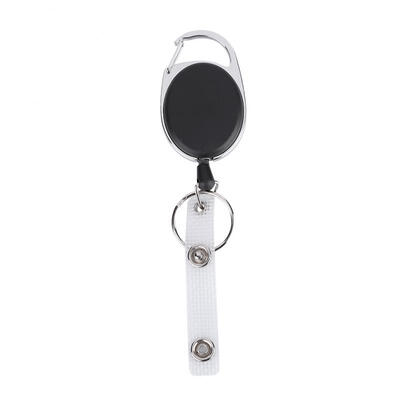 Greensen Recoil Retractable Nylon Rope Keyring Carabiner Belt Clip Key Chain Ring ID Badge Reel Holder
Greensen Recoil Retractable Nylon Rope Keyring Carabiner Belt Clip Key Chain Ring ID Badge Reel Holder
