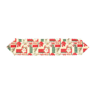Christmas Table Runner Christmas Flower Pattern Printed Festive Holiday Dinning Table Decorations Photography Background Cloth
Christmas Table Runner Christmas Flower Pattern Printed Festive Holiday Dinning Table Decorations Photography Background Cloth