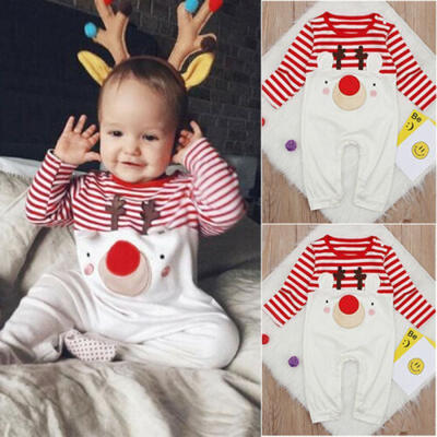Xmax Baby Boy Girl Long Sleeved Reindeer Romper Bodysuit Cotton Jumpsuit Clothes
Xmax Baby Boy Girl Long Sleeved Reindeer Romper Bodysuit Cotton Jumpsuit Clothes