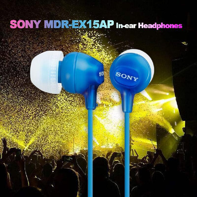 SONY MDR-EX15AP In-ear Headphones 35mm Wired Earbud Smart Phone Headset Hands-free with Mic In-line Control EX Series
SONY MDR-EX15AP In-ear Headphones 35mm Wired Earbud Smart Phone Headset Hands-free with Mic In-line Control EX Series