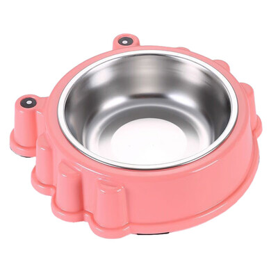 Gobestart Plastic Stainless Steel Dog Bowl Cat Food Bowl Single Bowl Pet Safety Pet Bowl
Gobestart Plastic Stainless Steel Dog Bowl Cat Food Bowl Single Bowl Pet Safety Pet Bowl