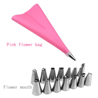 16 PcsSet Icing Piping Cream Pastry BagStainless Steel Nozzle Pastry Tips Sets DIY Cake Tools
16 PcsSet Icing Piping Cream Pastry BagStainless Steel Nozzle Pastry Tips Sets DIY Cake Tools