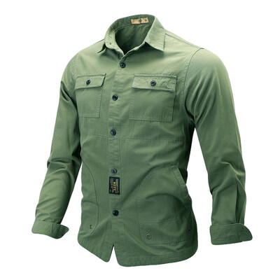 Tailored Mens Casual Fashion Military Pure Color Pocket Long Sleeve T-shirt Top Blouse
Tailored Mens Casual Fashion Military Pure Color Pocket Long Sleeve T-shirt Top Blouse
