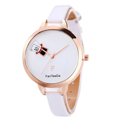 Temperament Womens Watches Simple Pattern Dial Ladies Fashion Quartz Wristwatch Golden border Clock Casual Gift Reloj Mujer
Temperament Womens Watches Simple Pattern Dial Ladies Fashion Quartz Wristwatch Golden border Clock Casual Gift Reloj Mujer