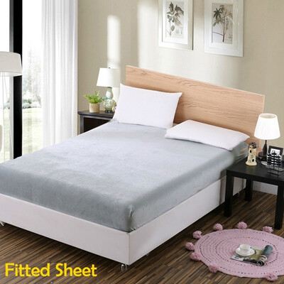 Warm Bedding Solid Color Velvet Bed Sheets Fitted Sheet Elastic Mattress Cover Bedspread
Warm Bedding Solid Color Velvet Bed Sheets Fitted Sheet Elastic Mattress Cover Bedspread