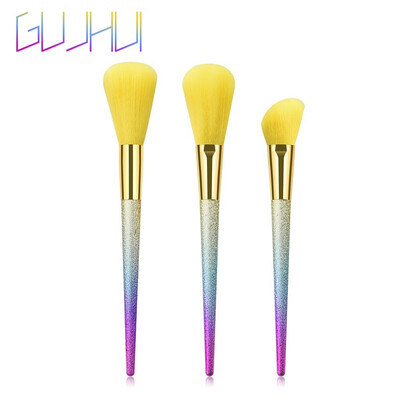 Toponeto 3 Pcs High-end Tapered Matte Yellow Hair Makeup Brushes With Plastic Handle
Toponeto 3 Pcs High-end Tapered Matte Yellow Hair Makeup Brushes With Plastic Handle