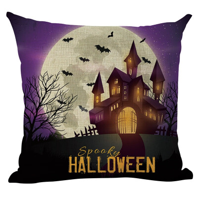 Happy Halloween Flax Square Pillow Case Witch Pumpkin Pattern Decorative Throw Pillow Cover for Home Bar Halloween Home Supplies
Happy Halloween Flax Square Pillow Case Witch Pumpkin Pattern Decorative Throw Pillow Cover for Home Bar Halloween Home Supplies