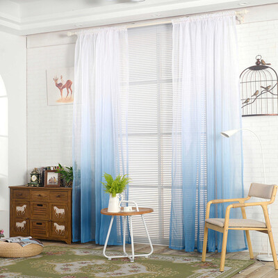 Toponeto Gradient Sheer Curtain Tulle Window Voile Drape Valance Smooth Panel Fabric
Toponeto Gradient Sheer Curtain Tulle Window Voile Drape Valance Smooth Panel Fabric