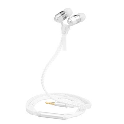 35mm Wired Headphones In-ear Music Earphone Metal Zipper Headset Earbuds Hands-free with Microphone
35mm Wired Headphones In-ear Music Earphone Metal Zipper Headset Earbuds Hands-free with Microphone