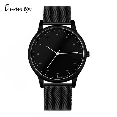 Enmex European&American Fashion Watch Temperament Simple Aesthetics Simple Two-pin Calendar Watch
Enmex European&American Fashion Watch Temperament Simple Aesthetics Simple Two-pin Calendar Watch