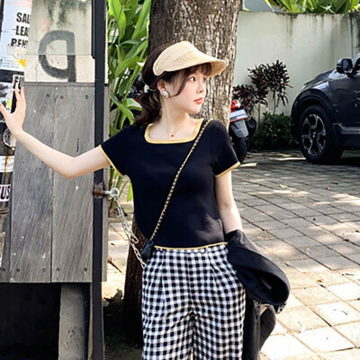 Women Simple Solid Color T-shirt O Neck Short Sleeve Tee Shirts Casual Loose Tee Tops Female Summer T Shirts
Women Simple Solid Color T-shirt O Neck Short Sleeve Tee Shirts Casual Loose Tee Tops Female Summer T Shirts
