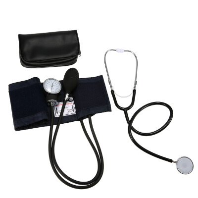 Aneroid Sphygmomanometer Cuff Kit Upper Arm Blood Pressure Stethoscope With Zipper Bag for Adult
Aneroid Sphygmomanometer Cuff Kit Upper Arm Blood Pressure Stethoscope With Zipper Bag for Adult