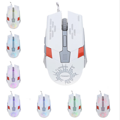 FOREV USB Wired Business Gaming MouseMice 6 Buttons 4000 DPI Adjustable with Backlit Optical for PC Laptop Desktop
FOREV USB Wired Business Gaming MouseMice 6 Buttons 4000 DPI Adjustable with Backlit Optical for PC Laptop Desktop
