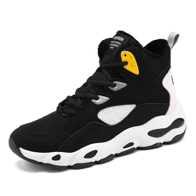 Plus velvet high-cut cotton shoes basketball shoes sports shoes tide shoes mens sports shoes sneakers
Plus velvet high-cut cotton shoes basketball shoes sports shoes tide shoes mens sports shoes sneakers
