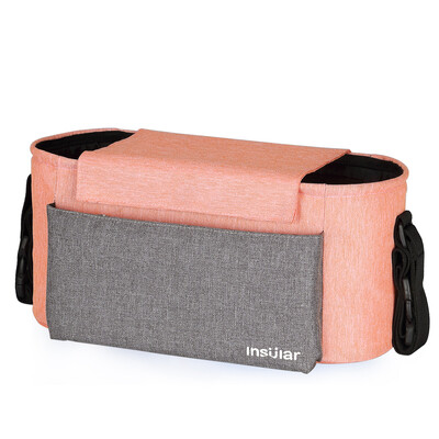 Universial Stroller Organizer Bag Diaper Bottle Storage Bag Cup Holder with Shoulder Strap Orange
Universial Stroller Organizer Bag Diaper Bottle Storage Bag Cup Holder with Shoulder Strap Orange