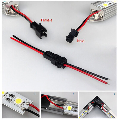 〖Follure〗10Pairs 2PIN Male&Female Connector Wire Cable For 3528 5050 LED Strip Lights
〖Follure〗10Pairs 2PIN Male&Female Connector Wire Cable For 3528 5050 LED Strip Lights