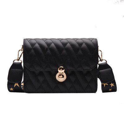 The new little girl summer style fashion fresh one shoulder oblique satchel ins rhomboid broadband small square bag
The new little girl summer style fashion fresh one shoulder oblique satchel ins rhomboid broadband small square bag