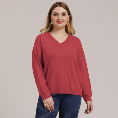 Gobestart Women Plus Size Winter Casual Knitting Sweater Loose Long Sleeve Top Blouse
Gobestart Women Plus Size Winter Casual Knitting Sweater Loose Long Sleeve Top Blouse