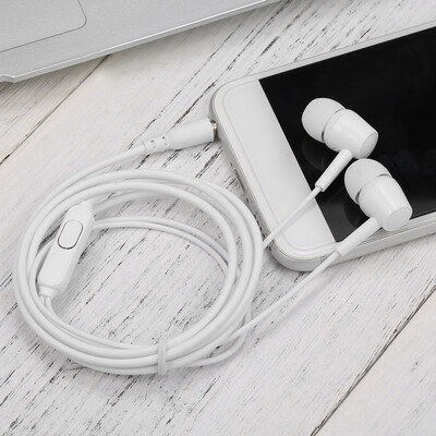 35mm Wired Headphones Stereo Music Earphone In Ear Headset Smart Phone Earpiece Earbuds In-line Control w Microphone
35mm Wired Headphones Stereo Music Earphone In Ear Headset Smart Phone Earpiece Earbuds In-line Control w Microphone