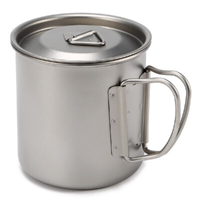 Ultralight Titanium Cup Outdoor Portable Mug Camping Picnic Water Cup with Foldable Handle 300ml 400ml 450ml 750ml
Ultralight Titanium Cup Outdoor Portable Mug Camping Picnic Water Cup with Foldable Handle 300ml 400ml 450ml 750ml