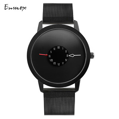 Festival gift Enmex subverts the creative perspective of the second hand watch handstand hands simple watch
Festival gift Enmex subverts the creative perspective of the second hand watch handstand hands simple watch