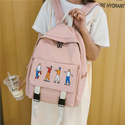 Super Hot Backpack Girl Shoulder Bag Girl Campus Baitao Large Capacity Xiaoqingxin College Student Bag Girl Korean High School
Super Hot Backpack Girl Shoulder Bag Girl Campus Baitao Large Capacity Xiaoqingxin College Student Bag Girl Korean High School