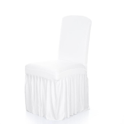 Pleated Solid Color Ruffled Stretchable Removable Washable Home Dining Chair Cover Spandex Seats Slipcover for Wedding Party Hotel
Pleated Solid Color Ruffled Stretchable Removable Washable Home Dining Chair Cover Spandex Seats Slipcover for Wedding Party Hotel