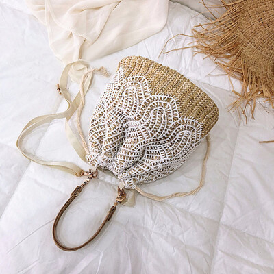 Tailored Womens Fashion Lace Shoulder Bag Solid Color Handbag Woven Bag Beach Bag
Tailored Womens Fashion Lace Shoulder Bag Solid Color Handbag Woven Bag Beach Bag