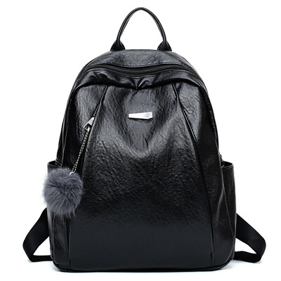 2018 new Korean version of the backpack trend retro PU leather casual fashion travel large capacity backpack
2018 new Korean version of the backpack trend retro PU leather casual fashion travel large capacity backpack