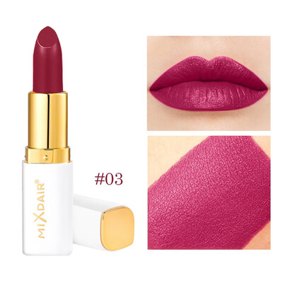 Matte Lipstick Makeup Lips Smooth Moisturizer Nourishing Lipstick Make up Lip Stick Cosmetics maquiagem
Matte Lipstick Makeup Lips Smooth Moisturizer Nourishing Lipstick Make up Lip Stick Cosmetics maquiagem