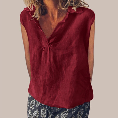 Nomeni Women Fashion Loose Sleeveless Linen Daily Solid Daily Casual Shirt Blouse Tops
Nomeni Women Fashion Loose Sleeveless Linen Daily Solid Daily Casual Shirt Blouse Tops