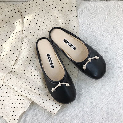 Super beautiful chic Korea big head shoes cute one pedal flat-bottomed slippers Joker comfort gentle ins lazy shoes
Super beautiful chic Korea big head shoes cute one pedal flat-bottomed slippers Joker comfort gentle ins lazy shoes