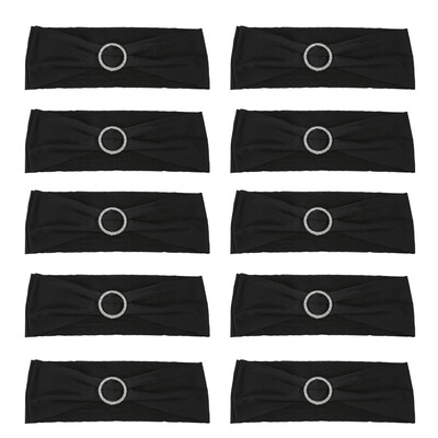 10PCS Wedding Decorations Elastic Spandex Chair Cover Sashes Bows Elastic Chair Bands With Buckle Slider Sashes Bows 7 Colors
10PCS Wedding Decorations Elastic Spandex Chair Cover Sashes Bows Elastic Chair Bands With Buckle Slider Sashes Bows 7 Colors