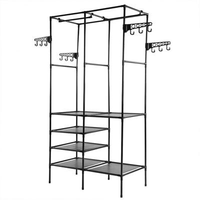 Greensen Clothing Garment Rack Heavy Duty Storage Rail Home Coat Storage Shelf Closet Organizers
Greensen Clothing Garment Rack Heavy Duty Storage Rail Home Coat Storage Shelf Closet Organizers